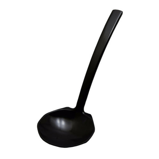 Entec Japan Udon/Soba/Ramen Spoon - 19.5cm Long Handle for Black Melamine-Kiichin - The #1 Place for Japanese Goods in Your Hand!