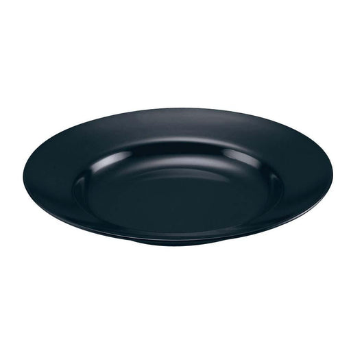 Entec Large Black Melamine Ramen Bowl Saucer-Kiichin - The #1 Place for Japanese Goods in Your Hand!