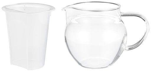 Hario Brown Tea Flatty 450Ml Japan Chf-45Gg - Premium Tea Flask-Kiichin - The #1 Place for Japanese Goods in Your Hand!