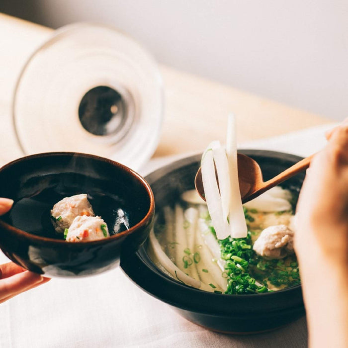 Hario Earthen Pot No. 8 2000ml GDN-225-B-Kiichin - The #1 Place for Japanese Goods in Your Hand!