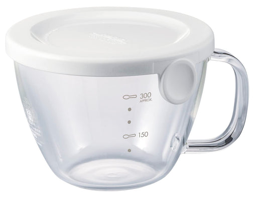 Hario XSC-1-W Soup Cup 300ml Microwave White Japan-Kiichin - The #1 Place for Japanese Goods in Your Hand!
