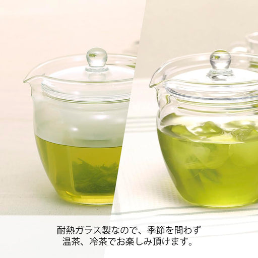 Hario Heat-Resistant Glass Teapot Tea/Jujube 2P 360ml CHRN-2N-Kiichin - The #1 Place for Japanese Goods in Your Hand!