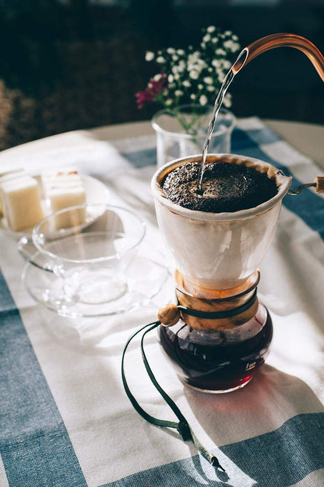 Hario DPW-3 Nell Drip Pot Wood Neck 3-4 Cups-Kiichin - The #1 Place for Japanese Goods in Your Hand!