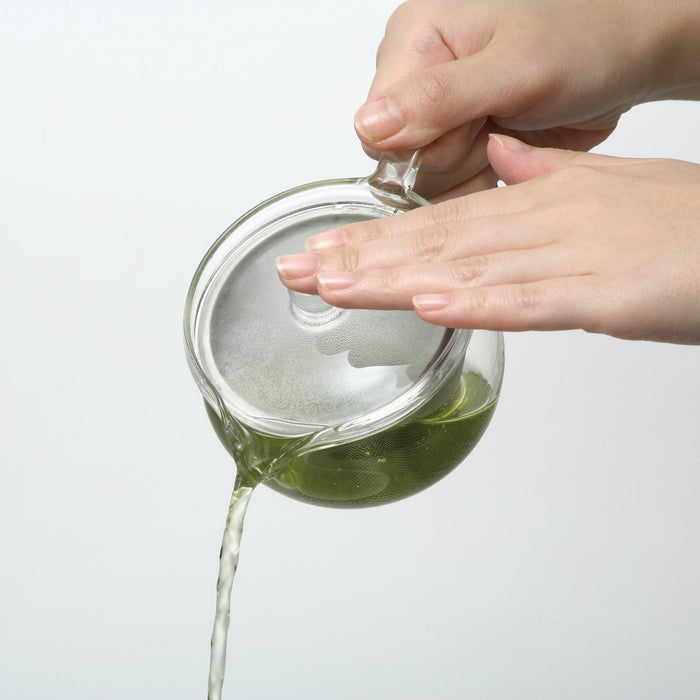 Hario CHJMN-30T Heat Resistant Tea Pot 300ml Round Glass-Kiichin - The #1 Place for Japanese Goods in Your Hand!