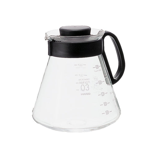 Hario V60 Range Server 800Ml Black - Authentic Japanese Craftsmanship-Kiichin - The #1 Place for Japanese Goods in Your Hand!