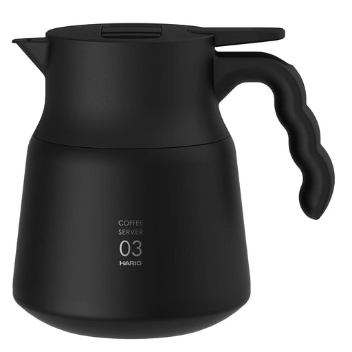 Hario V60 Thermal Stainless Server Plus 800Ml - Black Vhsn-80-B-Kiichin - The #1 Place for Japanese Goods in Your Hand!