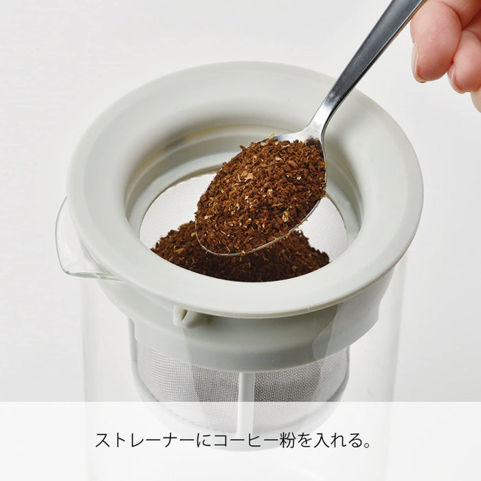 Hario WDD-5-PGR Water Dripper Drop 600ml Gray-Kiichin - The #1 Place for Japanese Goods in Your Hand!