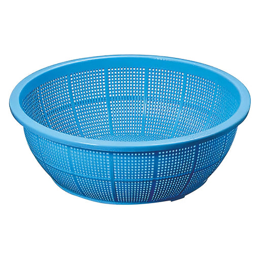 Blue Plastic Colander 17.4cm by Ikeda - Efficient Kitchen Strainer-Kiichin - The #1 Place for Japanese Goods in Your Hand!