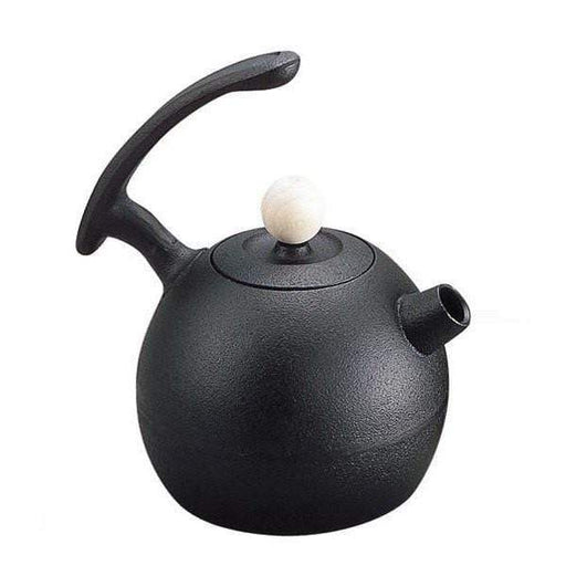 Ikenaga Round Tetsubin Kettle - Modern Japanese Cast Iron Design-Kiichin - The #1 Place for Japanese Goods in Your Hand!