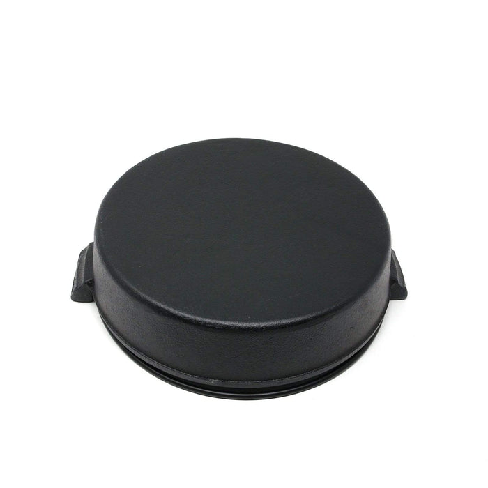 Ikenaga 26cm Induction Cast-Iron Sukiyaki Pan with Dual Handles-Kiichin - The #1 Place for Japanese Goods in Your Hand!