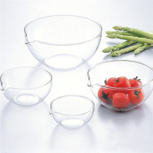 Iwaki 100ml Glass Lipped Bowl - Heat Resistant & Durable-Kiichin - The #1 Place for Japanese Goods in Your Hand!