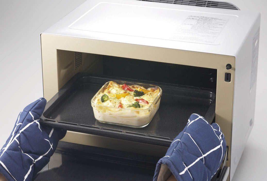 Iwaki Japan Heat Resistant Glass Storage Container Set - 11Pc, 200Ml-1200Ml-Kiichin - The #1 Place for Japanese Goods in Your Hand!