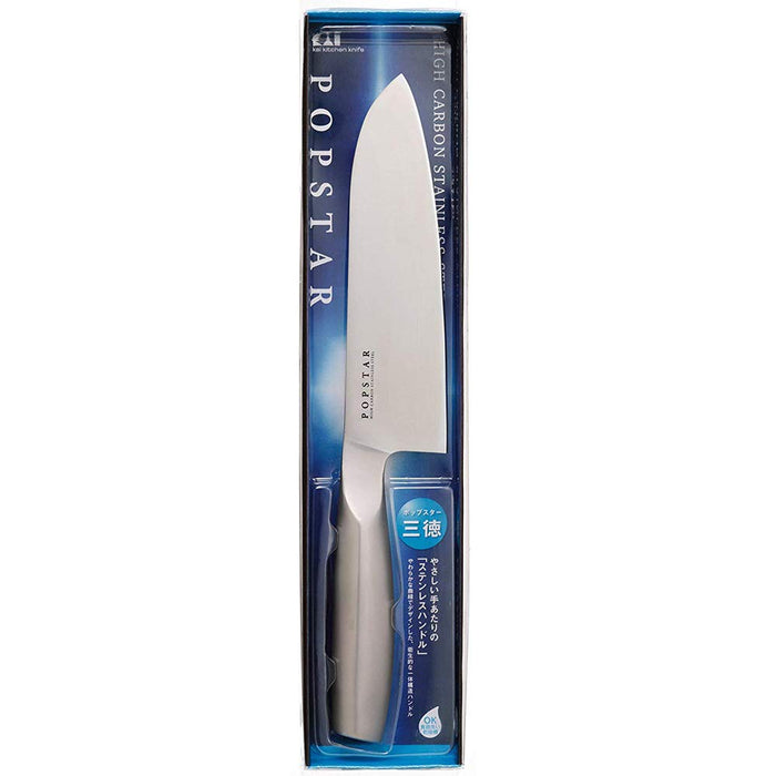 Kai Santoku Knife Ab5114 Dishwasher Safe Pop Star-Kiichin - The #1 Place for Japanese Goods in Your Hand!