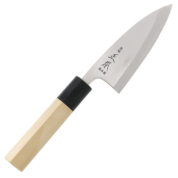 Premium 13.5cm Masamoto Hongasumi Gyokuhaku Steel Deba Knife-Kiichin - The #1 Place for Japanese Goods in Your Hand!