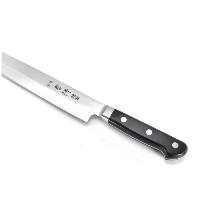 Sakai Takayuki Grand Chef Left-Handed Willow Fog 10.2 Black Saya-Kiichin - The #1 Place for Japanese Goods in Your Hand!