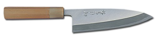 Sakai Takayuki Yasugi White Steel #2 Deba Knife 150mm Saya Cover-Kiichin - The #1 Place for Japanese Goods in Your Hand!