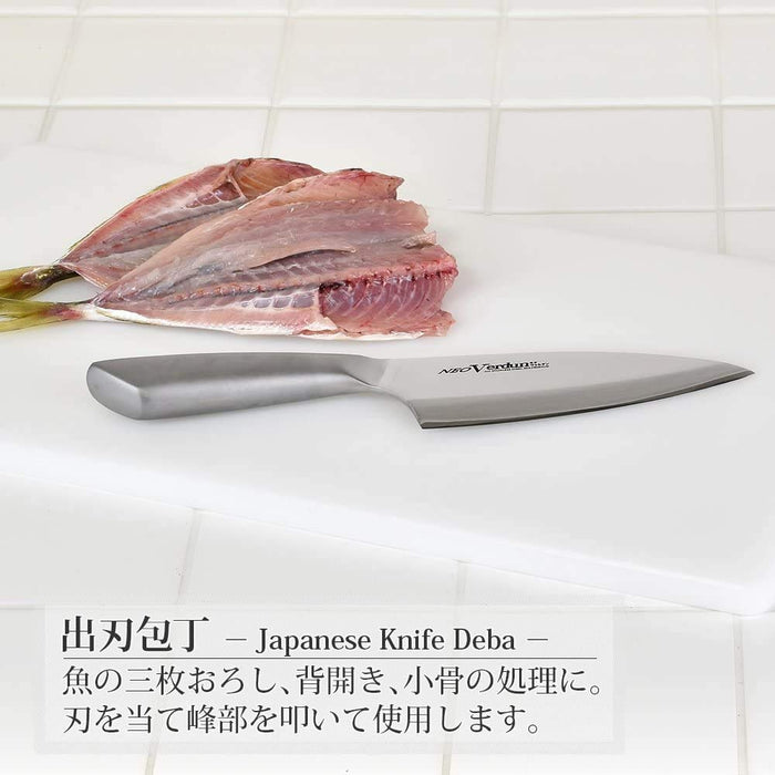 Shimomura Kogyo NVD-06 135mm Deba Knife Molybdenum-Vanadium Steel Japan Dishwasher Safe-Kiichin - The #1 Place for Japanese Goods in Your Hand!
