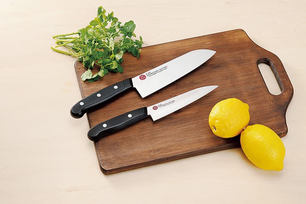 Shimomura Kogyo Santoku & Petty Knife Set KZ-BJB2B Made In Japan-Kiichin - The #1 Place for Japanese Goods in Your Hand!