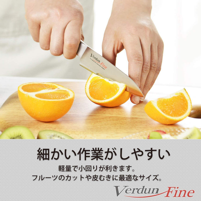 Shimomura Kougyou VCN-2A Santoku & Petty Knife Set 2pc Molybdenum Vanadium Steel Japan-Kiichin - The #1 Place for Japanese Goods in Your Hand!