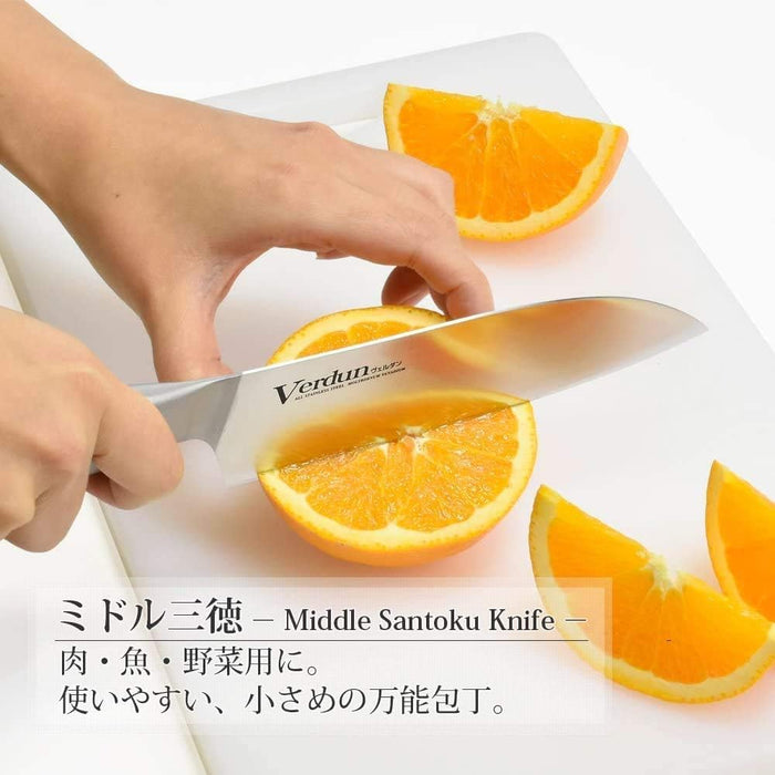 Shimomura Kogyo Japan Santoku Knife 145mm OVD-14 Niigata Tsubame-Sanjo-Kiichin - The #1 Place for Japanese Goods in Your Hand!