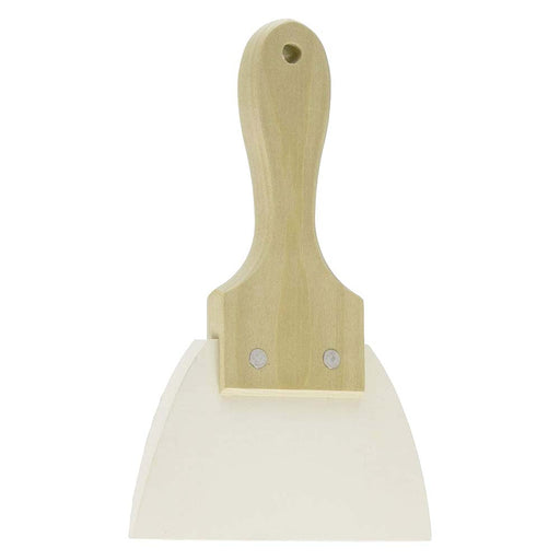 Premium Large Rubber Spatula with Wooden Handle - Shimotori Brand-Kiichin - The #1 Place for Japanese Goods in Your Hand!