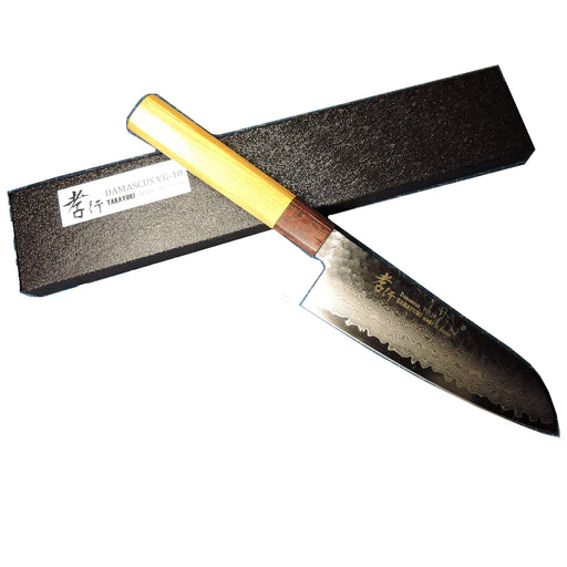 Takayuki Sakai 33L VG10 Damascus 170mm Wasantoku 07472-Kiichin - The #1 Place for Japanese Goods in Your Hand!