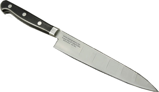 Takayuki Sakai Grand Chef 150mm 10204 Petty Knife (Salmon On Front)-Kiichin - The #1 Place for Japanese Goods in Your Hand!