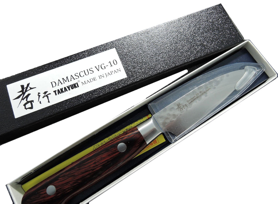 Takayuki Sakai Damascus Vg10 Interrupt 33 Petty 80mm 07390-Kiichin - The #1 Place for Japanese Goods in Your Hand!