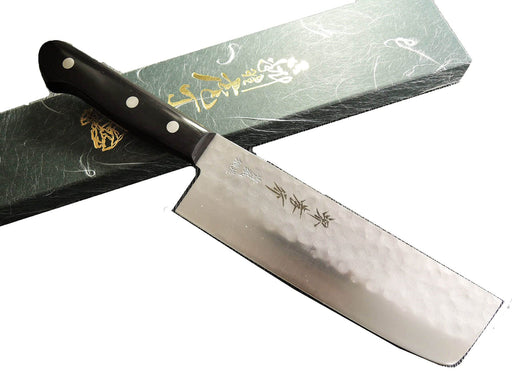 Takayuki Sakai Knife Aogami Tsuchime Nakiri 165mm 07204-Kiichin - The #1 Place for Japanese Goods in Your Hand!