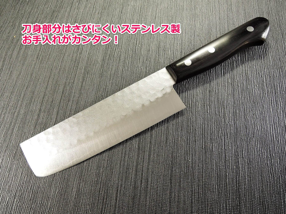 Takayuki Sakai Knife Aogami Tsuchime Nakiri 165mm 07204-Kiichin - The #1 Place for Japanese Goods in Your Hand!