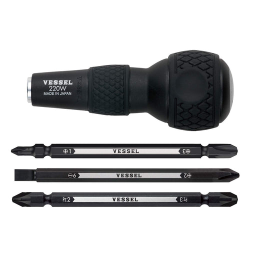 Vessel 220W-3 Ball Grip Driver Set Replacement-Kiichin - The #1 Place for Japanese Goods in Your Hand!