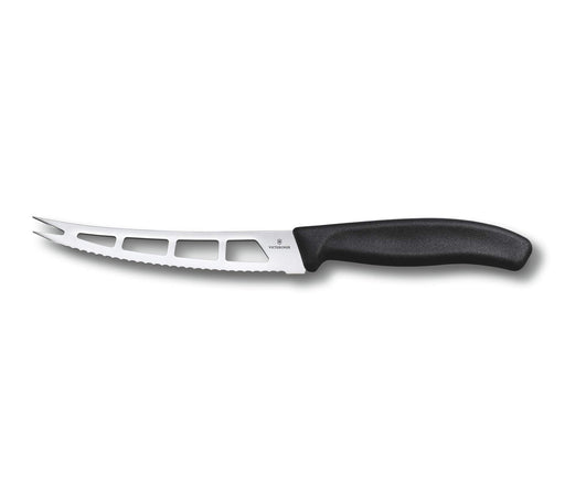 Victorinox 13cm Black Wave Blade Butter & Cream Cheese Knife 6.7863.13B-Kiichin - The #1 Place for Japanese Goods in Your Hand!