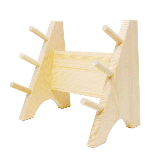 Yamacoh 3-Knife Wooden Knife Rack (10300) - Stylish and Functional-Kiichin - The #1 Place for Japanese Goods in Your Hand!