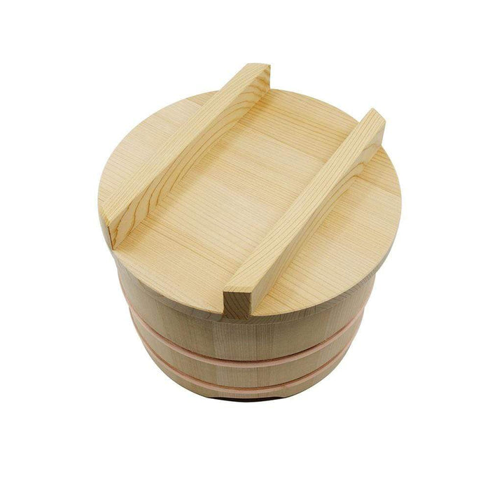 Yamacoh Ohitsu Sawara Rice Container - Authentic Japanese Wooden (21Cm)-Kiichin - The #1 Place for Japanese Goods in Your Hand!