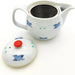 24to3 Nishitomi Pottery Hasami Ware Teapot Blue 350ml