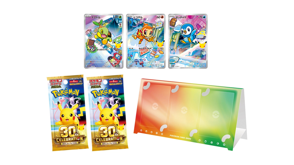Pokémon Card Game MEGA 30th CELEBRATION Card Set Starters Pokémon