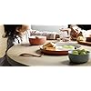 KINTO   Bonbo Spoon & Fork Set Blue Gray for Kids - Microwave & Dishwasher Safe