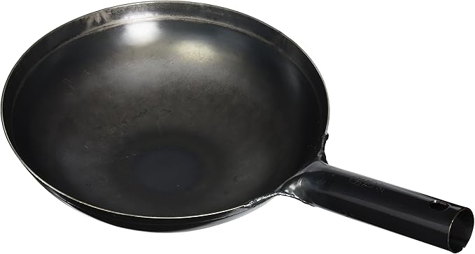 Yamada 33cm 圆底炒锅 - 1.6mm 厚度