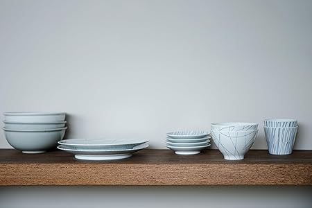 KINTO Hibi Ray 115mm Tea Bowl - Model 27014 Japanese Ceramic Dish