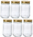 Aderia Glass Canister Set - 6 Japan-Made Airtight Storage Containers-Kiichin - The #1 Place for Japanese Goods in Your Hand!