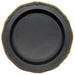 Aito Stitch Plate Dish M 20cm Black Mino Ware Japan-Kiichin - The #1 Place for Japanese Goods in Your Hand!