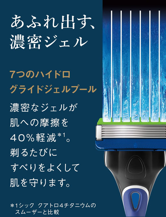 Schick Hydro 5 Premium Sensitive Skin Replacement Blades 10-Piece Shaving Razor-Kiichin - The #1 Place for Japanese Goods in Your Hand!