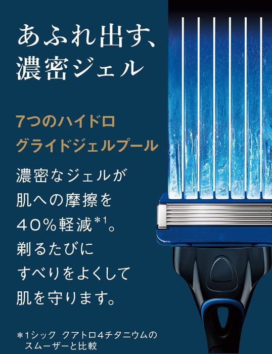 Schick Hydro 5 Premium Razor Blades Smooth Skin Replacement - 10 Pieces-Kiichin - The #1 Place for Japanese Goods in Your Hand!