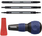 Vessel 220W-BC3B Multi-Function Screwdriver 7-in-1 Ball Grip Blue - Ideal for Home Use-Kiichin - The #1 Place for Japanese Goods in Your Hand!