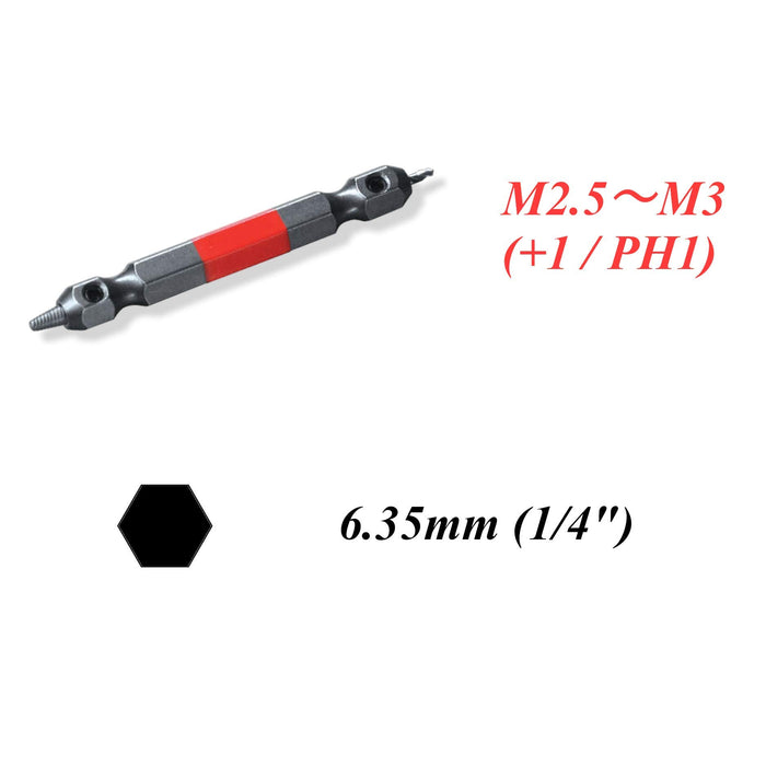 Anex Anh-165 Stripped Screw Removal Bit No.1 M2.5~3 Tool-Kiichin - The #1 Place for Japanese Goods in Your Hand!
