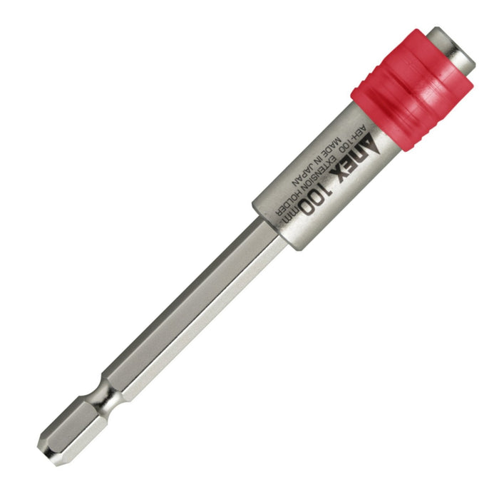 Anex Tool 100mm Bit Holder Extension Anex Electric Tools Accessory AEH-100-Kiichin - The #1 Place for Japanese Goods in Your Hand!