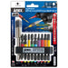 Anex 9-Piece Color Bit Extension Tool Set with Holder Acmh9-E-Kiichin - The #1 Place for Japanese Goods in Your Hand!