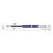 Anex 3mm x 150 Hexagonal Wrench Single Head Color Bit ACHX-3015-Kiichin - The #1 Place for Japanese Goods in Your Hand!