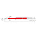 Anex 4mm Hexagonal Wrench Anex Single Head Tool - ACHX-4015 Width Across Flats-Kiichin - The #1 Place for Japanese Goods in Your Hand!