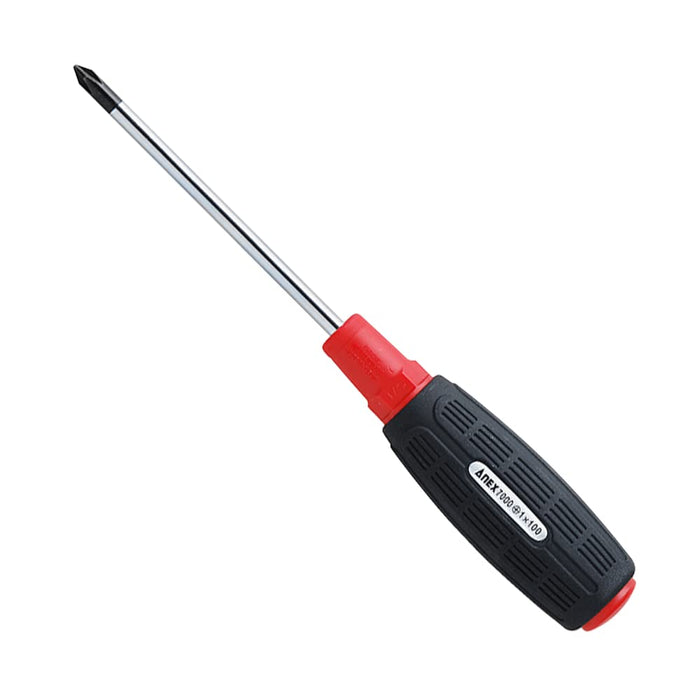 Anex with Straight Slit Driver Handle Tool +1X100 No.7000-Kiichin - The #1 Place for Japanese Goods in Your Hand!